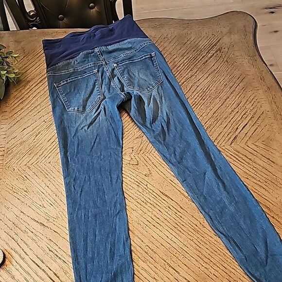 H&M mama maternity super skinny high rib jeans size 6 - Picture 9 of 12